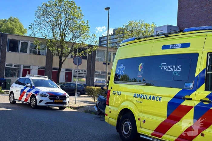 Scooterrijder gewond na val