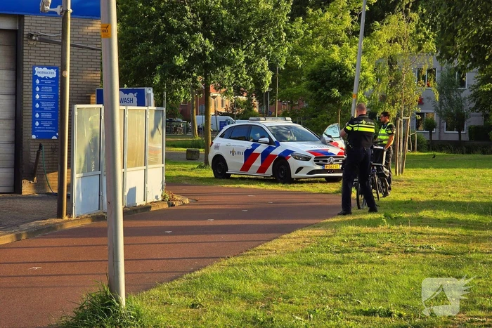 Botsing tussen twee fietsen op fietspad
