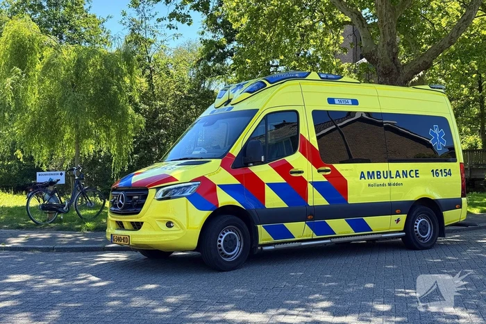 Fietsster gewond bij aanrijding