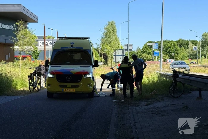 Wielrenner en fatbiker betrokken bij ongeval