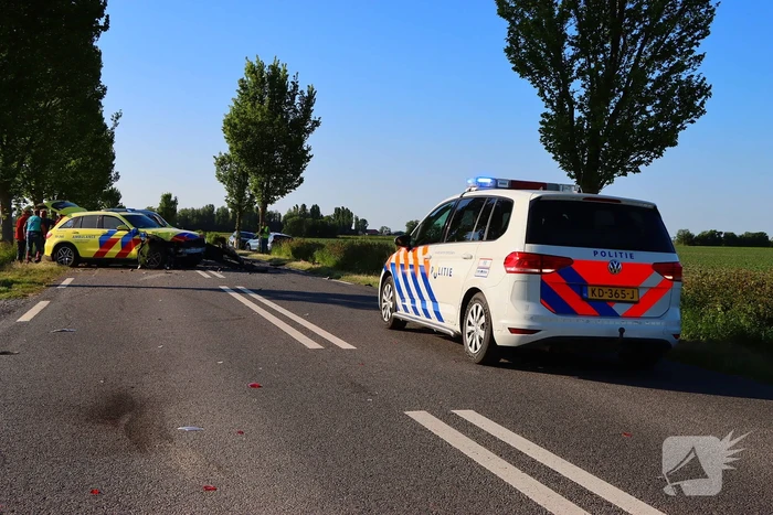 Ambulance betrokken bij ongeval