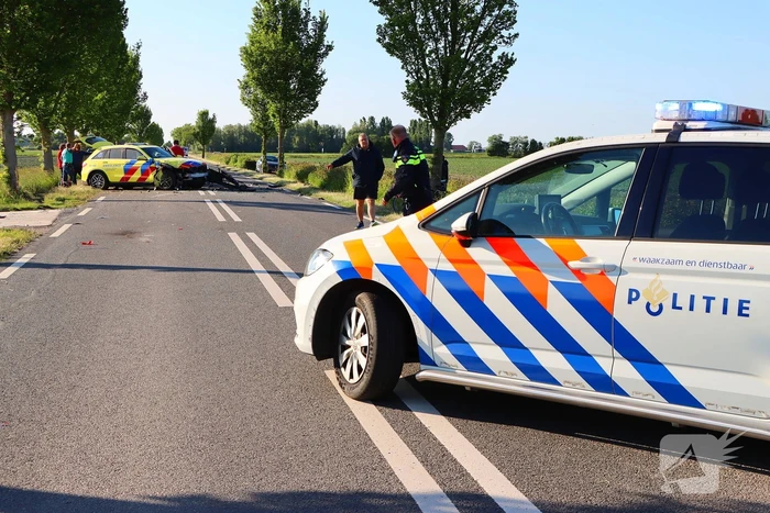 Ambulance betrokken bij ongeval