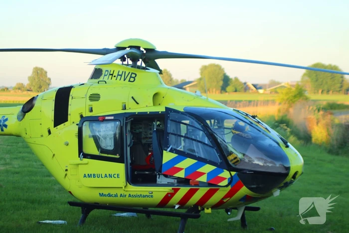 Traumateam assisteert bij medische noodsituatie