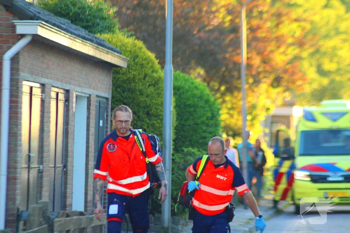 Traumateam assisteert bij medische noodsituatie