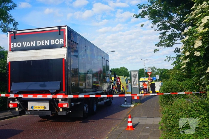 Fietser zwaargewond bij ernstig ongeval