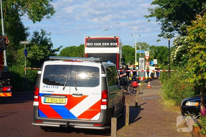 Fietser zwaargewond bij ernstig ongeval