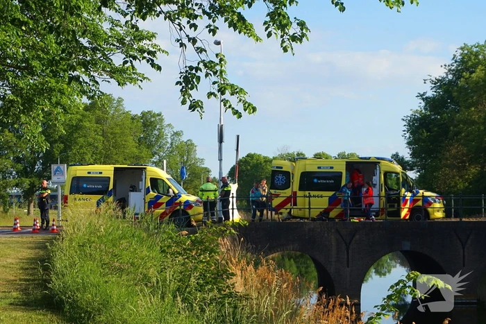 Fietser zwaargewond bij ernstig ongeval
