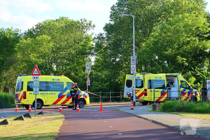 Fietser zwaargewond bij ernstig ongeval