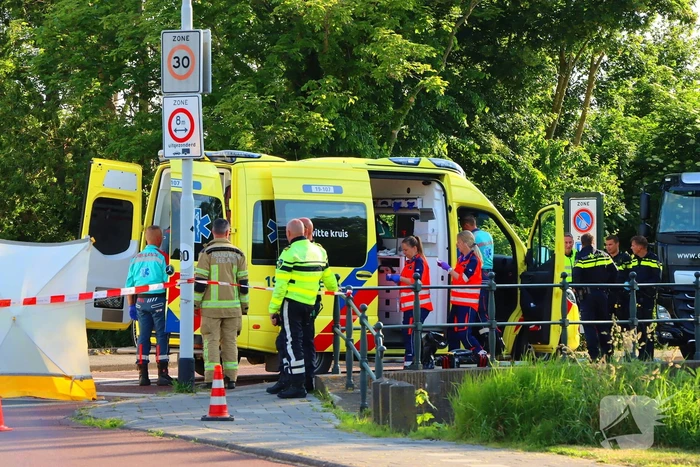 Fietser zwaargewond bij ernstig ongeval