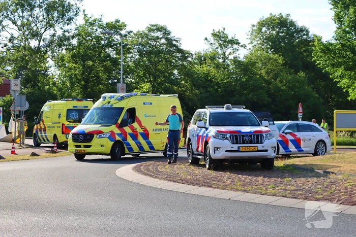 Fietser zwaargewond bij ernstig ongeval