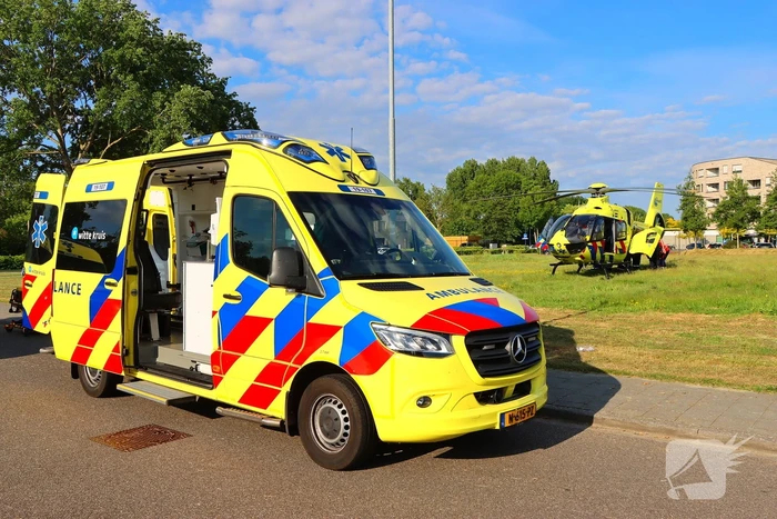 Fietser zwaargewond bij ernstig ongeval
