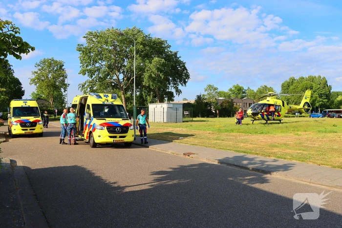 Fietser zwaargewond bij ernstig ongeval