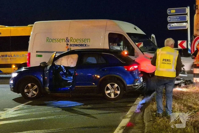 Meerdere voertuigen betrokken bij ongeval