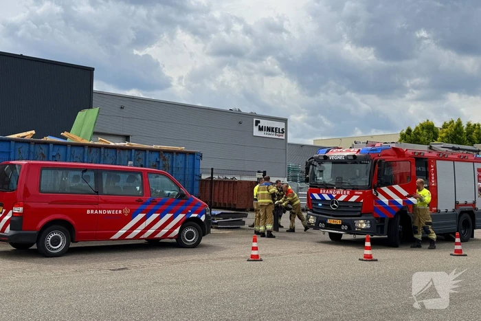 Gaslekkage leidt tot ontruiming pand