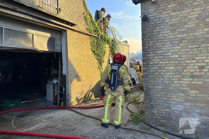 Onrust bij schuurbrand