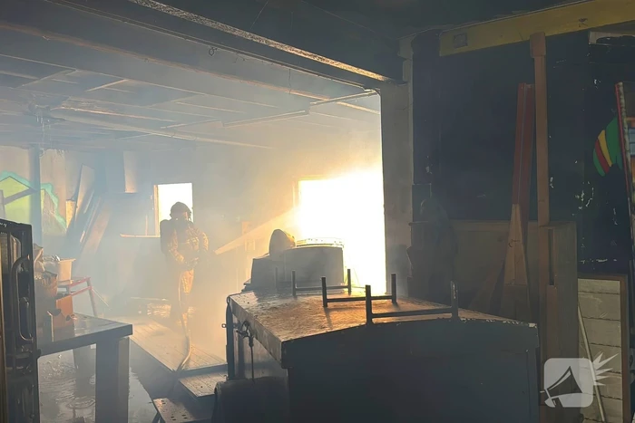 Onrust bij schuurbrand