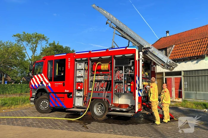 Onrust bij schuurbrand