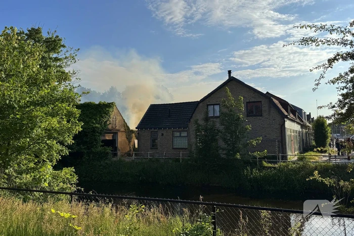 Onrust bij schuurbrand