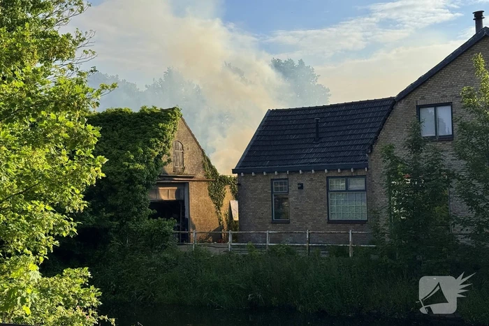 Onrust bij schuurbrand