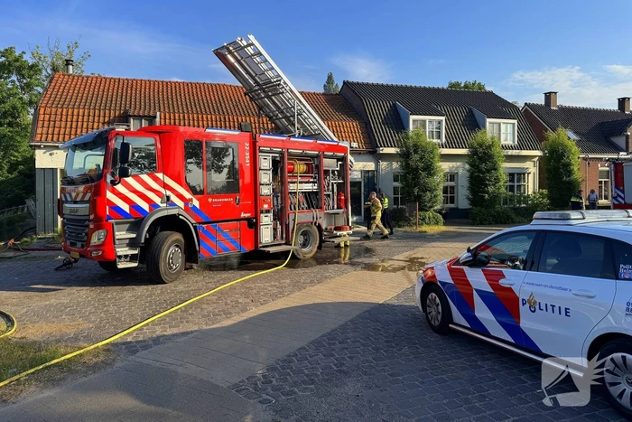 Onrust bij schuurbrand