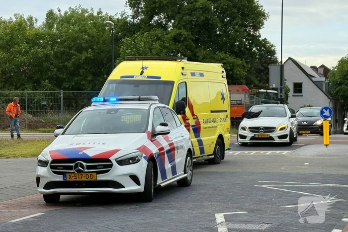 Fietser gewond bij aanrijding met auto