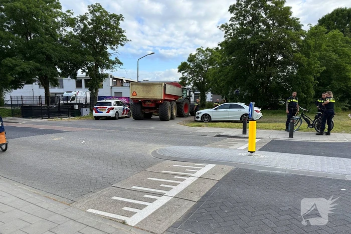Fietser gewond bij aanrijding met auto