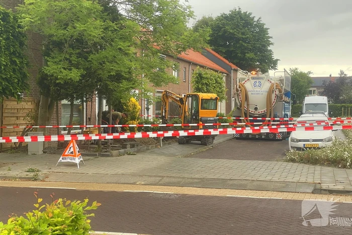 Brandweer voert metingen uit na gaslekkage