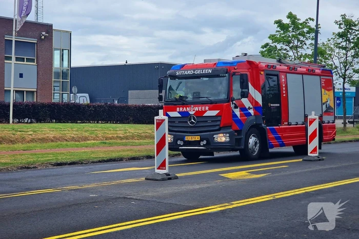 Bestuurder blust eigen brand