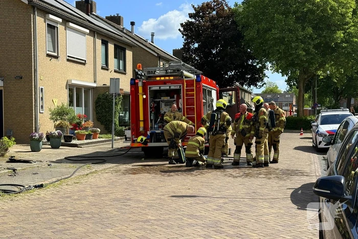 Brand zorgt voor rookontwikkeling in Uden