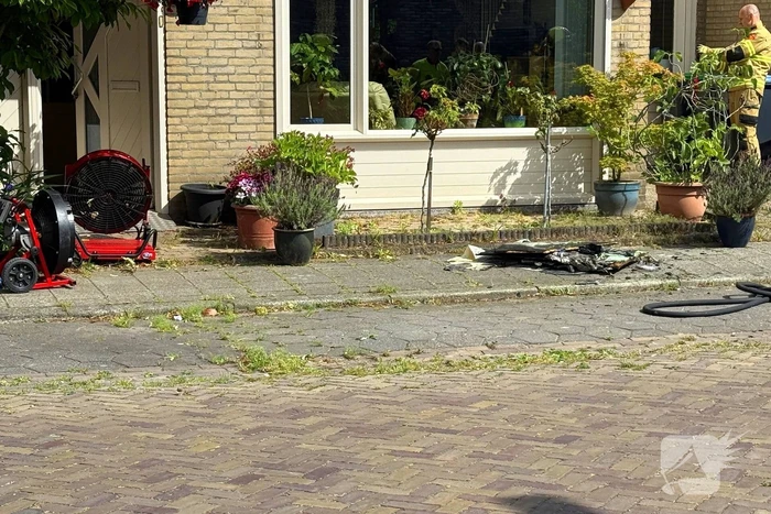 Brand zorgt voor rookontwikkeling in Uden