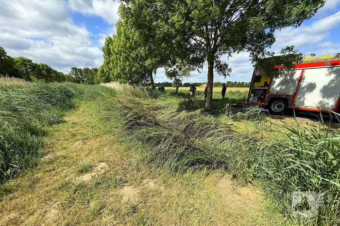 Bermbrand snel geblust