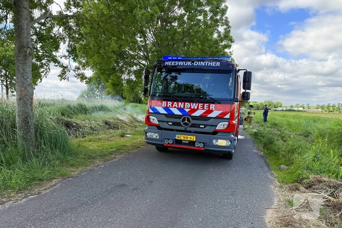 Bermbrand snel geblust