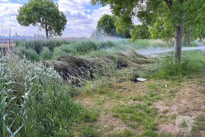 Bermbrand snel geblust