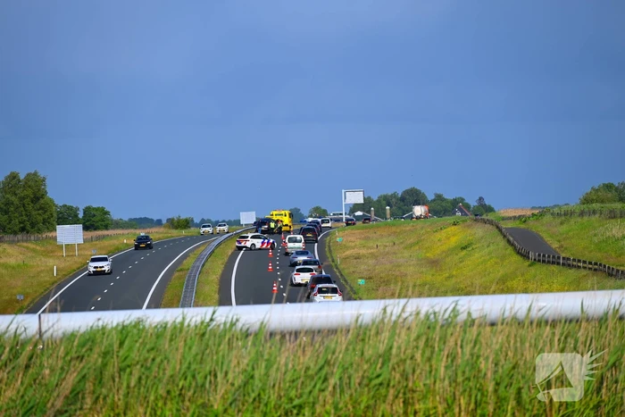 Ongeval zorgt voor verkeershinder