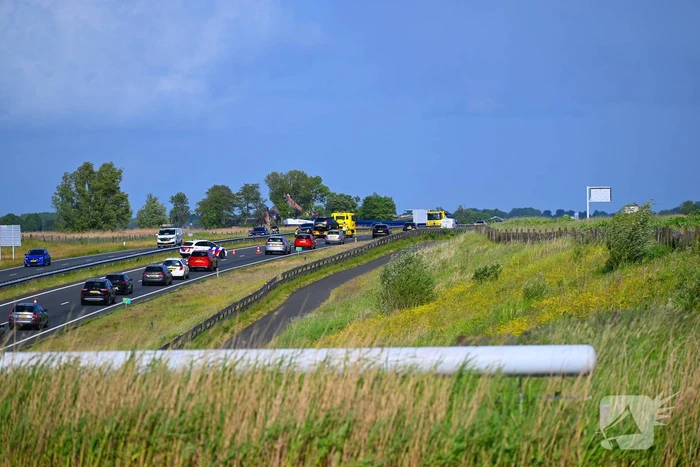 Ongeval zorgt voor verkeershinder
