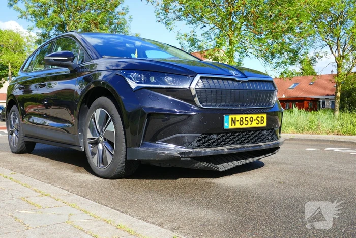 Ongeval tussen auto en scooterrijder