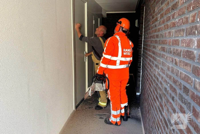 Brandweer ingezet voor liftopsluiting