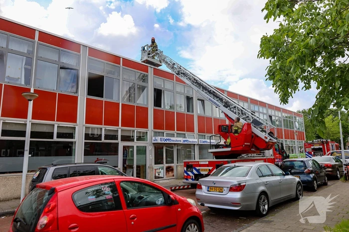 Brandweer ingezet voor brand in bedrijfspand
