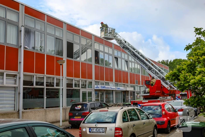 Brandweer ingezet voor brand in bedrijfspand