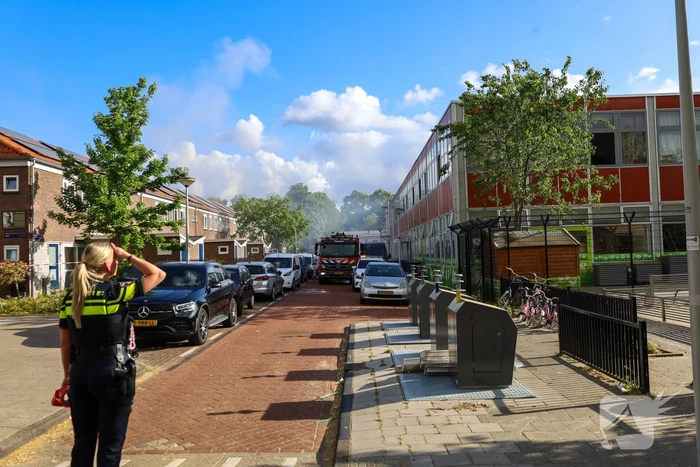 Brandweer ingezet voor brand in bedrijfspand