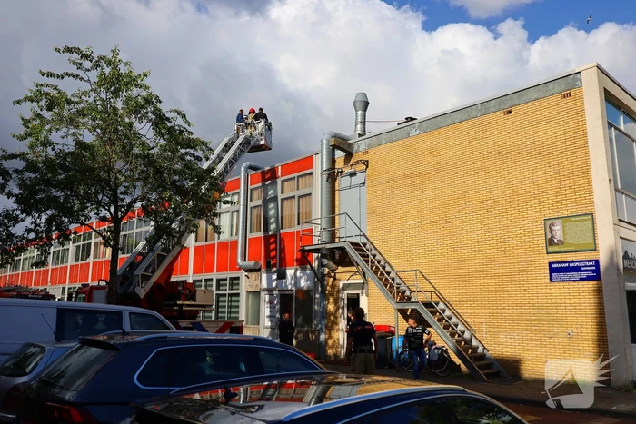 Brandweer ingezet voor brand in bedrijfspand