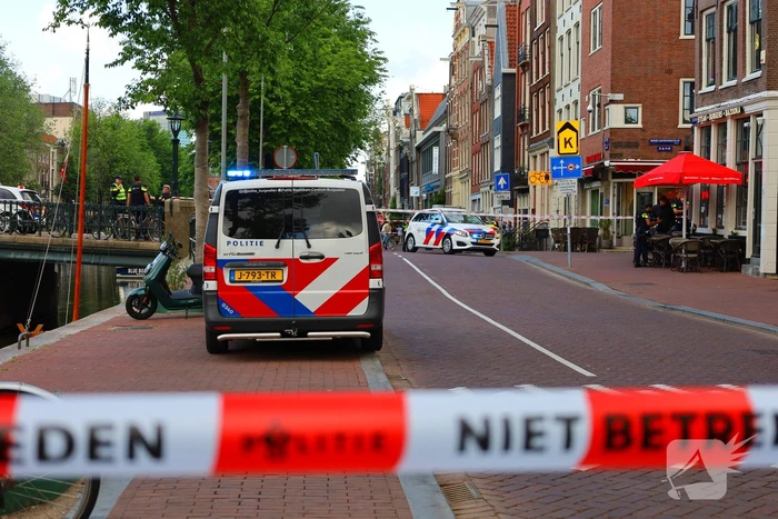 Schietpartij leidt tot gewonde en afzetting van de straat