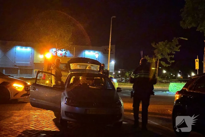 Botsing tussen auto en scooter