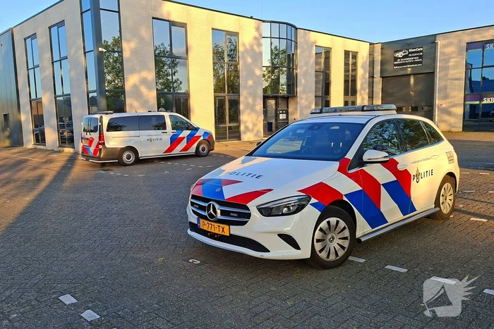 Poging tot inbraak bedrijfspand