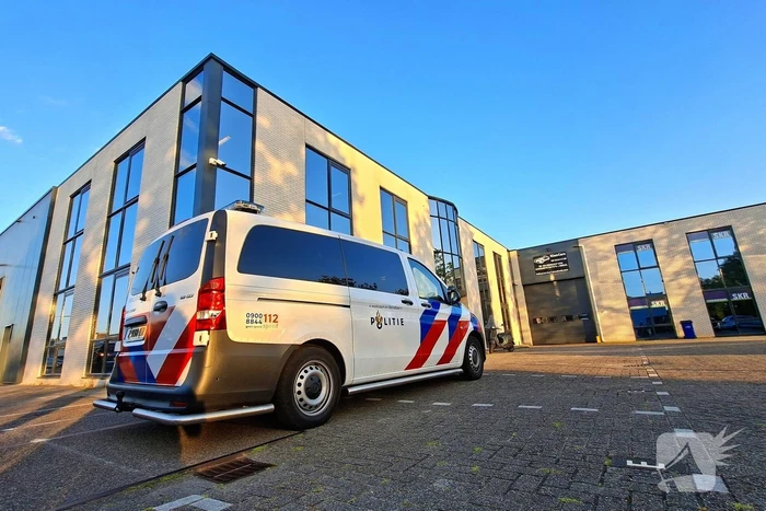 Poging tot inbraak bedrijfspand