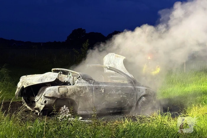 Brandweer ingezet voor autobrand