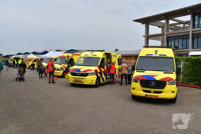 Drukte tijdens grote hulpverleningsdemonstratie