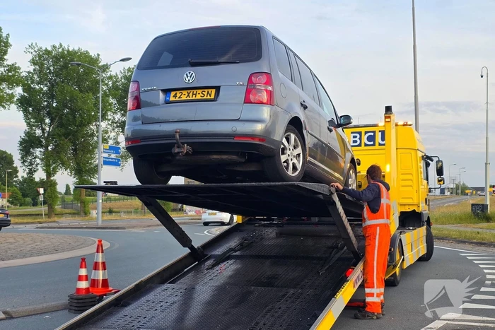 Brommobiel fiks beschadigd bij ongeval