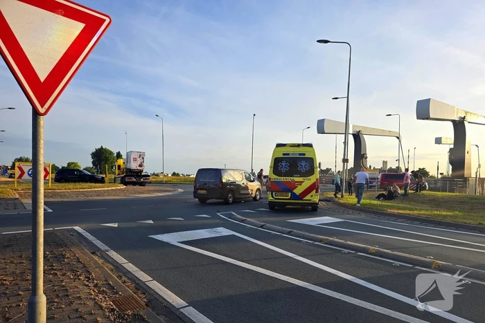 Brommobiel fiks beschadigd bij ongeval