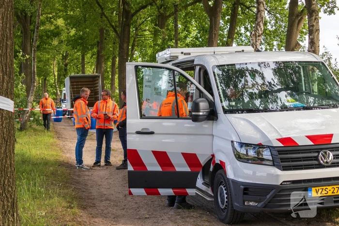 Brandweer ingezet voor achtergelaten vaten
